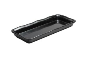 מגש מלבני מסיבי 36X15X3.5 מלמין לבן***106414