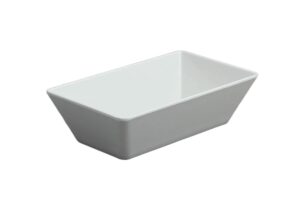 תבנית הגשה מלבנית 7X15X25 מלמין לבן***117510