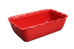 תבנית מעוטרת 26X17X8 מלמין לבן***215911