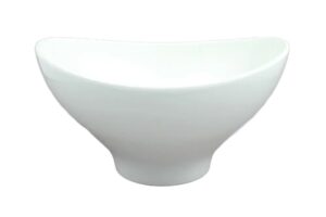 קערת דולר 29X16.5 מלמין לבן***200912