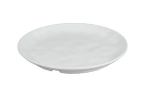 פלטה עגולה כנרת 25 ס"מ מלמין לבן***604910