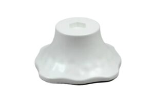 רגל לפלטת כנרת מלמין לבן***605006