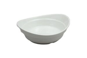 קערת לילי 20.2X18.2X6.6 מלמין לבן***221608