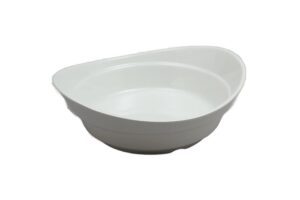 קערת לילי 25.2X23X8.4 מלמין לבן***221610