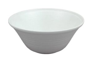 קערה עגולה סליל 30.5 ס"מ מלמין לבן***201112