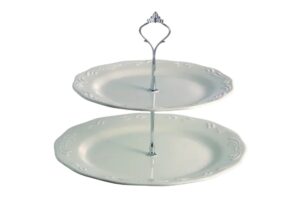 סטנד ירוקשיר 2 קומות מלמין לבן***st21