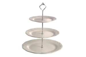 סטנד ירוקשיר 3 קומות מלמין לבן***st32