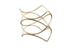 סטנד מצופה גבוה גלי זהב***920608gd