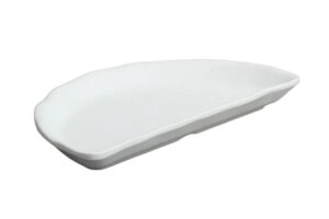 סהרון 12.5 דמוי אבן זן מלמין לבן***515010