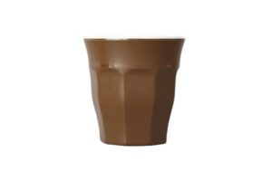 כוס מקרון 177 מ"ל מלמין קקאו/לבן***302706ic