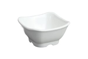 לפתניה מרובעת 5.5X12X12 מלמין לבן***209505