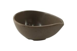 פטיט טיפה עמוק 10X7.5 מלמין חום חלודה***516404re