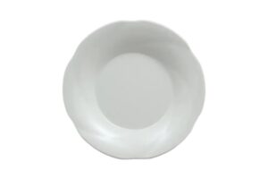 צלחת אליסה 20.2 ס"מ מלמין לבן***115608