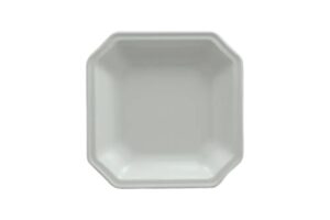 צלחת דייזי 15X15X2 מלמין לבן***114806