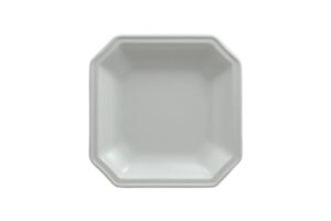 צלחת דייזי 19X19X2.6 מלמין לבן***114808