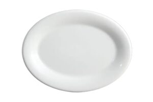 פלטה אובל 24 מלמין לבן***120010