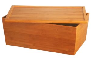 מיכל 1/1 עץ במבוק 33X52X20***b11200