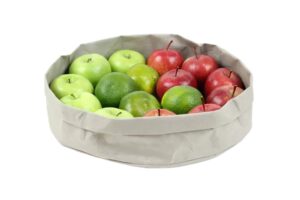 שק ווביסבי עגול לתצוגה 32.5X12 אפור***220213ga