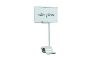 קליפס תווית גבוה לבן***pltc5