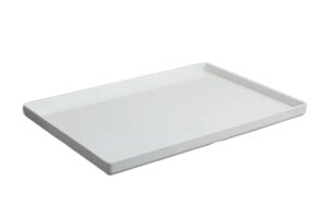 מגש לחדר 34X27X2 מלמין לבן***111813