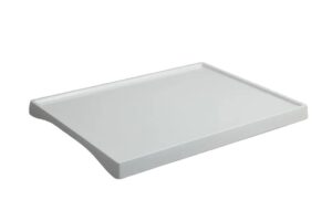 מגש לחדר מוגבה 2.5X29.5X39.5 מלמין לבן***120615