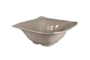 קערה ריבועית כנרת 32 ס"מ מלמין אפור 206013WG