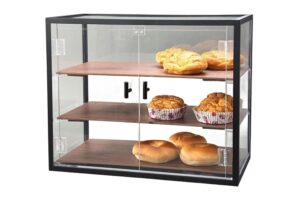 ארון תצוגה גאמה 1/1 למאפים 3 מגשים ** 904611B