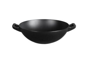 מחבת מלמין עגול 43.2 ס"מ + ידיות שחור 530417B