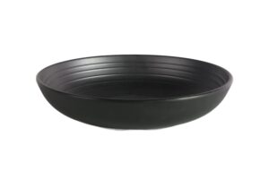 שם פריט: קערה זן וינד שחור 22.5 ס”מ מלמין 218009b