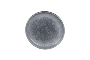 צלחת גובי 19 ס'מ (שוליים עומדים) אפור /שחור  412008b58