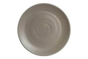 צלחת זן סהרה 28 ס"מ מלמין אפרפר***112411wg