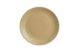 צלחת זן סהרה 23 ס"מ מלמין זהבהב***116909ta