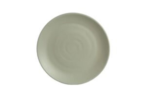 צלחת זן סהרה 23 ס'מ מלמין ירקרק 116909ds