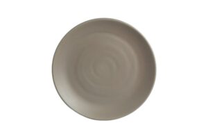 צלחת זן סהרה 23 ס'מ מלמין אפרפר 116909wg