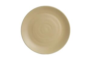 צלחת זן סהרה 25.4 ס"מ מלמין זהבהב***116910ta