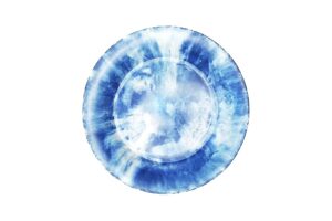 צלחת 17.5 ס"מ קלאודי כחול מלמין***122907OI