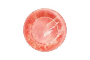 צלחת 25.5 ס"מ קלאודי אדום מלמין***122910RI