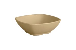 קערה ריבועית זן 14.7 ס"מ סהרה מלמין זהבהב***205806ta