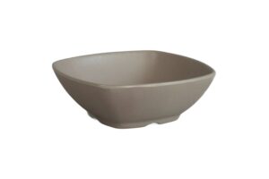 קערה ריבועית זן 14.7 ס"מ סהרה מלמין אפרפר***205806wg