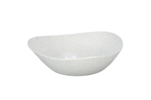 קערה נמוכה לסלט רוקי 8*27.9 ס'מ 2 L לבן מנוקד מלמין 222403S