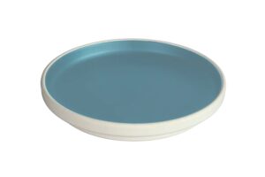 מגש עגול טאיג'י 28 ס"מ מלמין שחור לבן***412011ib