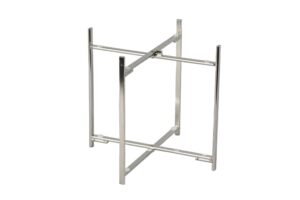 סטנד מיסטר איקס 17.6X19X19 נירוסטה מתקפל (קוטר 18)***903207SS