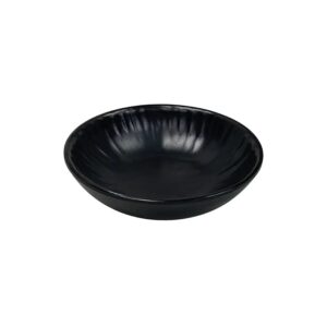 קערית מלמין 9 ס"מ עגול שחור NCS13877-04