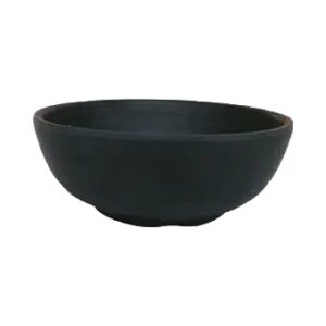 קערית רוטבים מלמין  10*10*3.8 ס"מ   12124 שחור