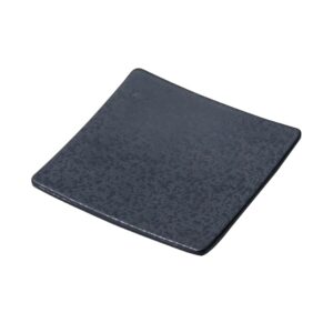 צלחת מרובעת מלמין 15 ס"מ שחור TOKYO