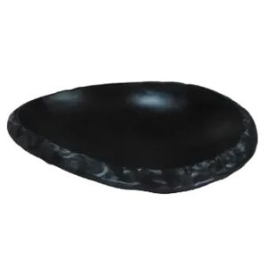 צלחת מלמין 19X4.5 ס"מ שחור TOKYO