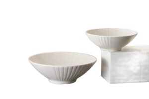 קערת סלט מלמין 21.5 ס"מ TSUKI לבן