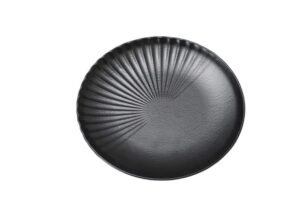 צלחת מלמין 20 ס"מ TSUKI שחור
