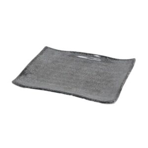 פלטה מלבנית אפור מלמין ANTIK 33X23  A23-DG