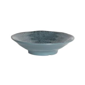 צלחת מלמין עמוקה 18 ס"מ חומוס ANTIK טורקיז  BL-07-071A